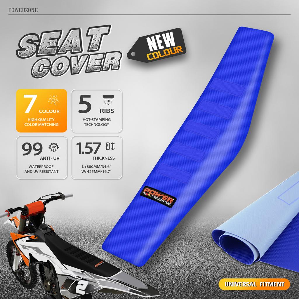 Powerzone Универсальный водонепроницаемый чехол на сиденье для SXF EXC KXF CRF YZF WR TC TE Аксессуары для мотоцикла Подушка сиденья