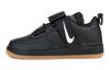 Air Force 1 Utility Черный с коричневой подошвой GS AJ6601-003