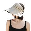 Female Uv Protection Sun Hat Big Brim Sun Hat Outdoor Travel Beach Hat