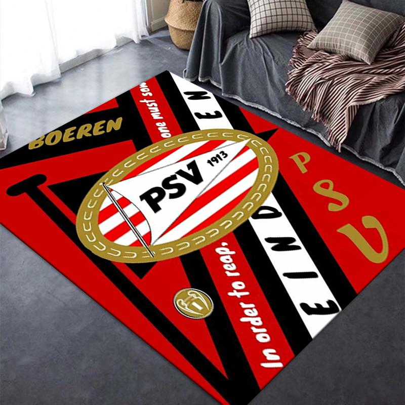 Новый ковер PSV Eindhoven 2025 для гостиной, спальни, дома, украшение дивана, нескользящий коврик для детских игр