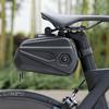 2.6L Bike Trunk Panniers Saddle Seat Bag Carriers with Reflectors Waterproof Hard Shells Bike Bag for Bicycles Rear Rack