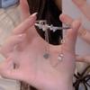 Double Layer Butterfly Design Chain Bracelet Tassel Adjustable Opening Bracelet Shining Butterfly Chain Temperament