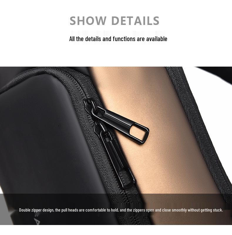 2023 Men's Waterproof Anti-theft Multi-function Crossbody Chest Bag