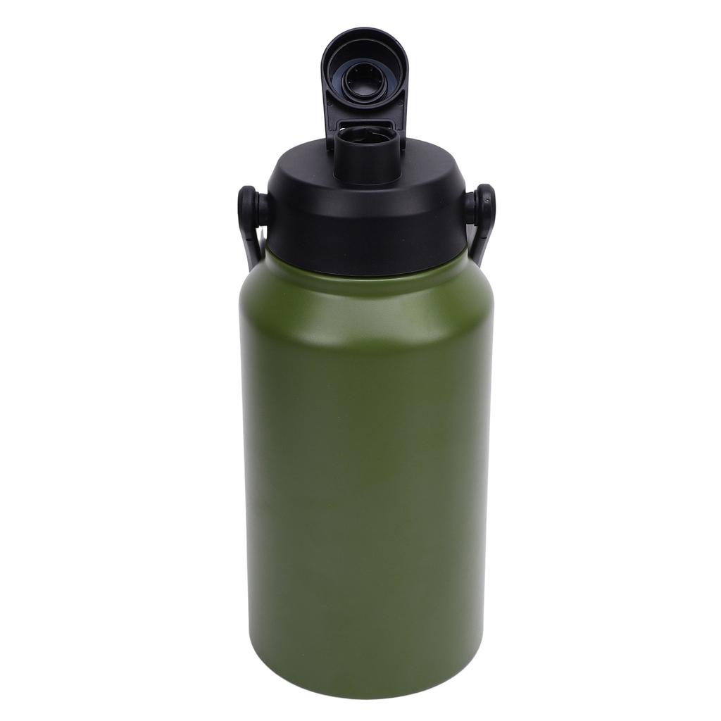 3L Insulated Water Bottle With Lid Handle Wide Mouth 316 Stainless Steel Travel Thermal Mug for Sports Gym Fitness Keep