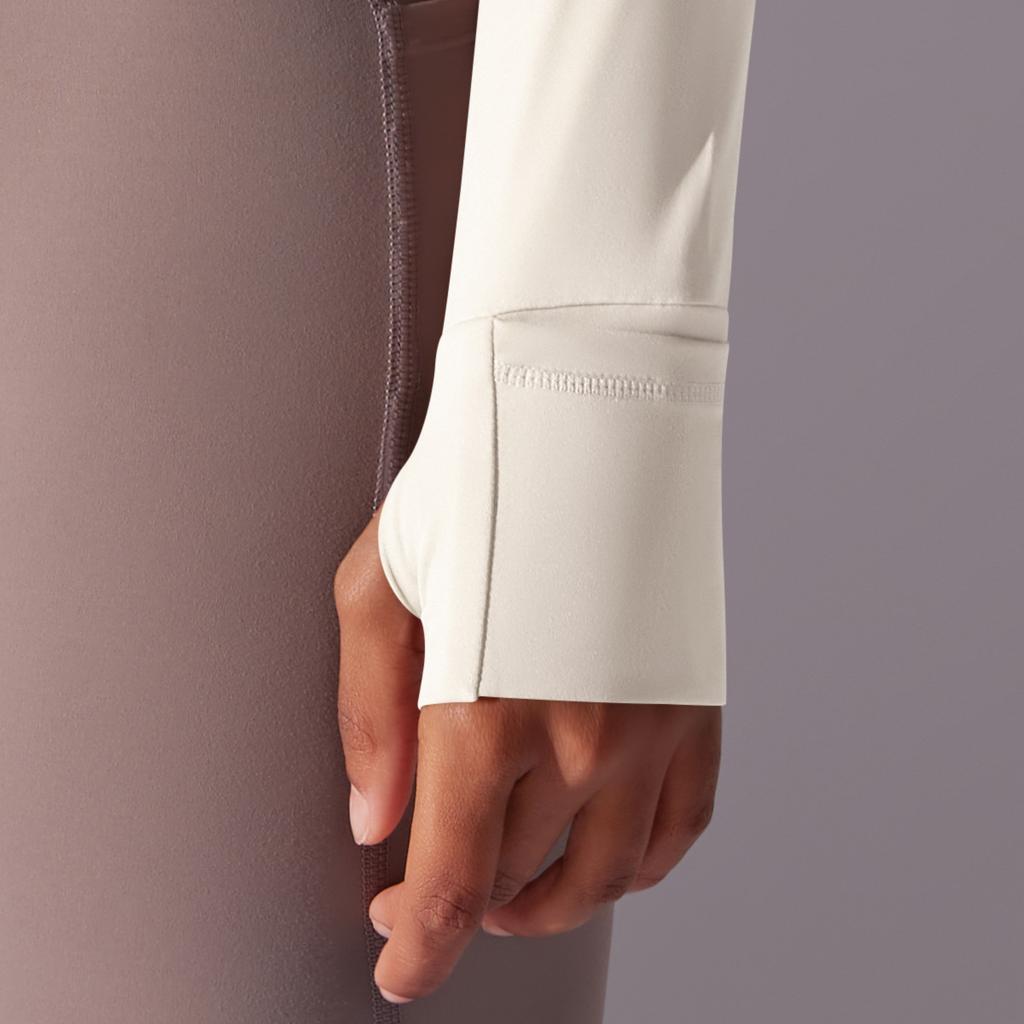 New Double-sided Nylon Brushed Sports Zipper Stand Up Collar Yoga Jacket, Sports Running Fitness Long Sleeved Top For Women