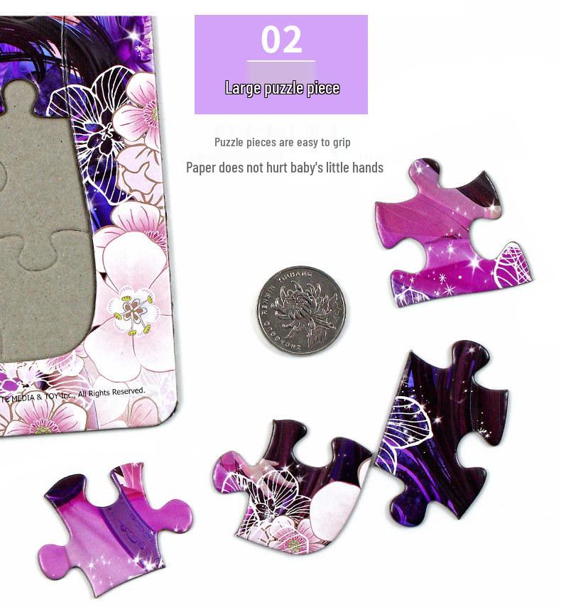 Clearance Ye Luoli Fairy Dream 100-Piece Jigsaw Puzzle for Ages 3-8: Princess-themed Early Education Toy