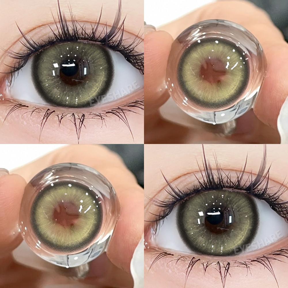 Eyeshare ДАНИЯ Новые ежедневные одноразовые контактные линзы цветные 1Day синие линзы 10 шт/5 пар линзы для глаз