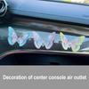 Butterfly Car Air Vent Decoration Moving Butterflies Decorative Accessories Center Console Ornament Car Dashboard Interior Q2B6