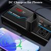 200 Вт 8 портов розеток USB/PD/Type-C зарядные устройства автомобильный инвертор адаптер питания DC 12 В/24 В в AC 110 В/220 В преобразователь защита от перегрузки
