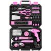 DEKO Home Tool Perfect for Home Furniture Home and Includes a Convenient Storage Case 98-Piece Set, Improvement, DIY, Assembly, Maintenance, Repairs,