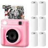 5/10Pcs Kids Instant Camera Print Refill Paper Eco-friendly No Odor Universal Easy To Use Photo Printer Thermal Paper Rolls