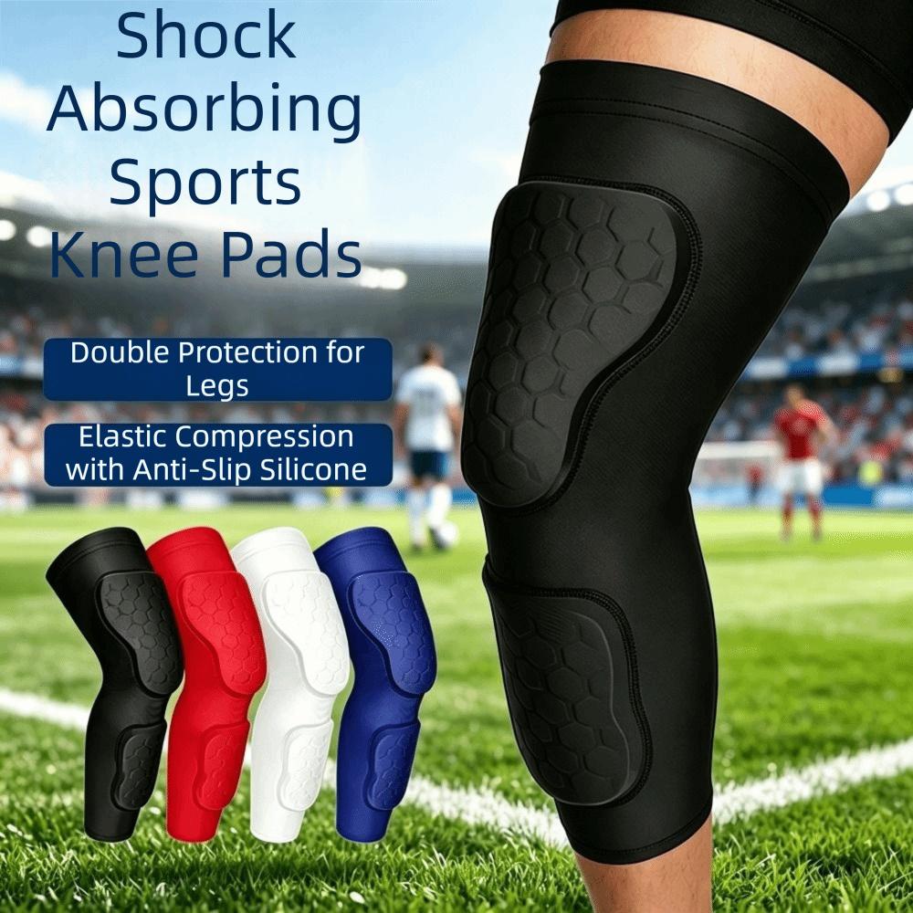 Honeycomb Anti Collision Padded Knee Pad Breathable Knee Protection Pad Knee Calf Sleeve Wrestling