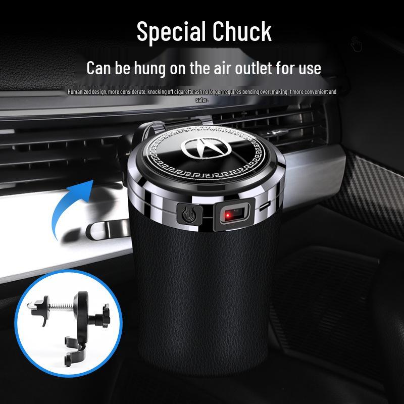 Acura Car Ashtray for RDX/CDX/MDX/TLX/NSX/ILX/RLX