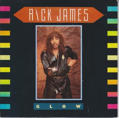7-дюймовая пластинка RICK JAMES Glow ZB40223 Gordy 1985 UK SoulFunk Б/у