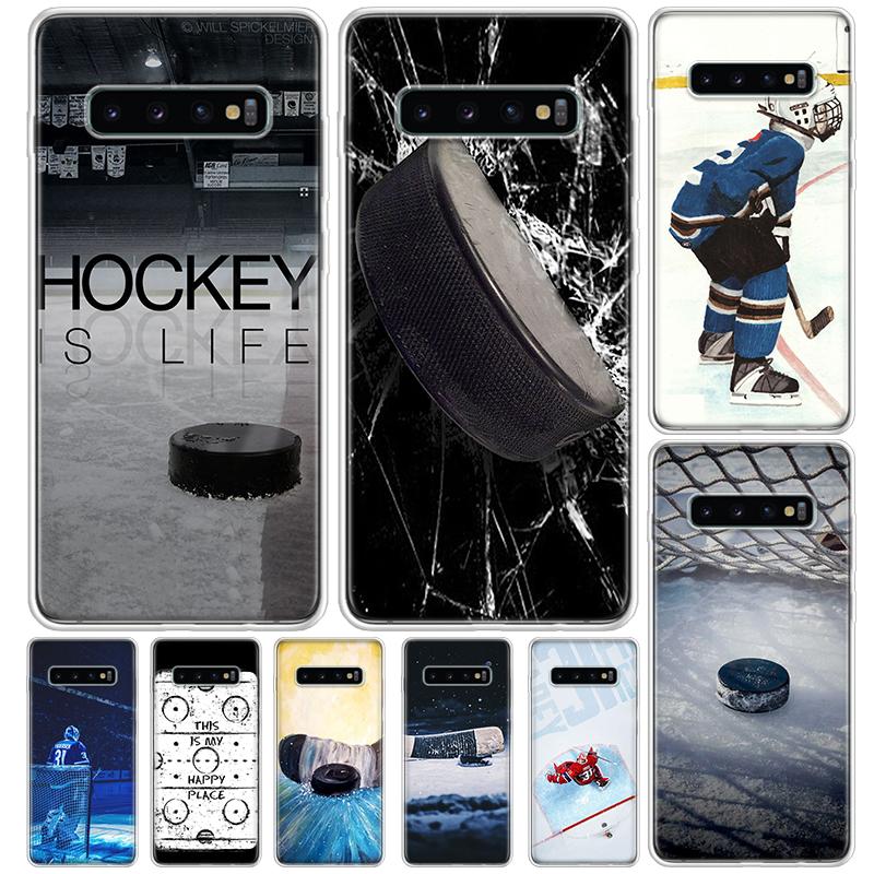Ice Hockey Rink Sport Cover For Samsung Galaxy S23 S22 S24 S25 Ultra Phone Case S21 Plus S20 FE S10 + S25Ultra Print Fundas S23