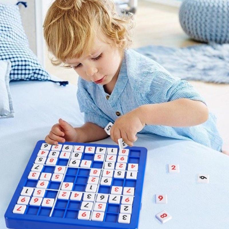 Увлекательная настольная игра Судоку для детей и взрослых, развивающая математические навыки, логическое мышление, портативная дорожная игра для развлечения