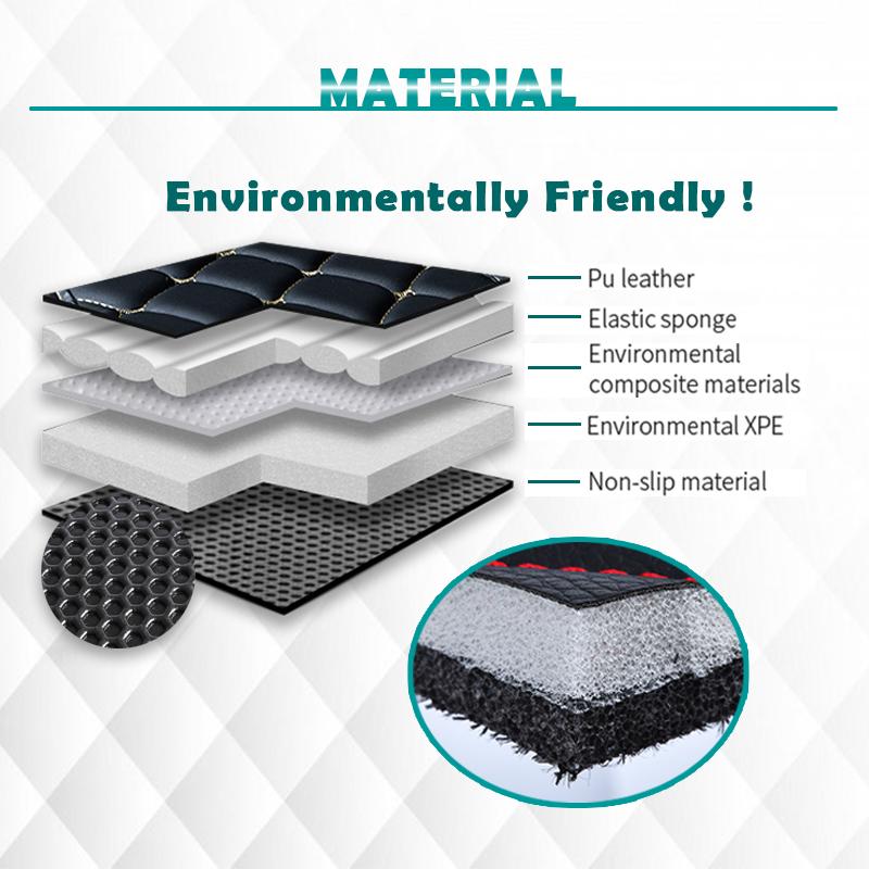 Автомобильный коврик в багажник для Chrysler 300C 2011-2016 2015 2014 2013 2012 Чехол-подкладка для багажника автомобиля Защита интерьера Аксессуары