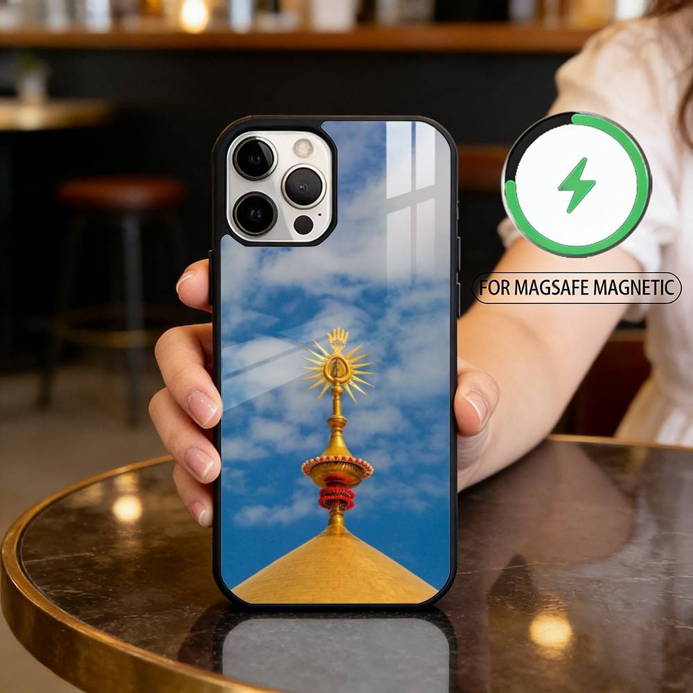 Чехол для телефона Имам Х-Хусейн С-Шиа Али Для iPhone17,16,15,14,13,12,11 Plus,Pro Max Магнитный Для Magsafe Беспроводная Зарядка