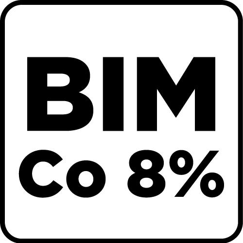Brzeszczot do urządzenia wielofunkcyjnego, do cięcia wgłębnego, BIM Co 8%, 44 mm