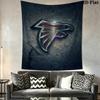 Atlanta Falcons Wall Tapestry Aesthetic Wall Hanging Printed Fabric Blanket Decorative Tapestries for Bedroom Living Room Home Decor