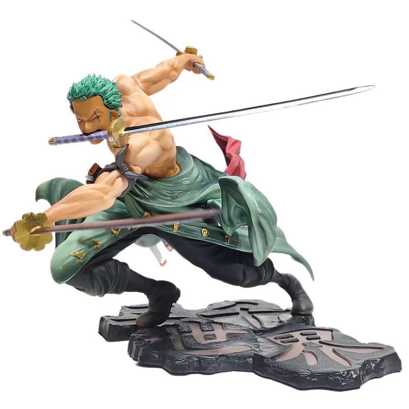 One Piece 10СМ Фигурки Игрушки Аниме GK Ророноа Зоро Трехклинковый Sa-maximum ПВХ Экшн Коллекционная Фигурка Модель Куклы Подарки Детям