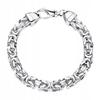 THICK Silver Men' Bracelet ROYAL Weave Bracelet Gift