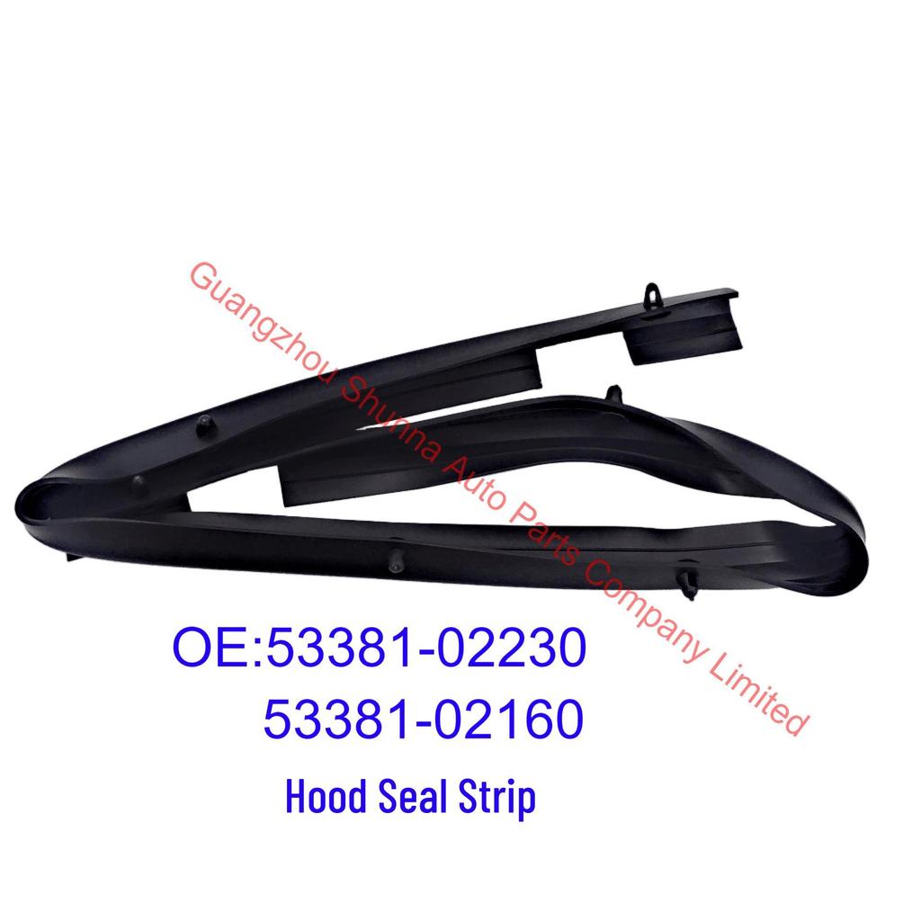 Toyota Corolla ZRE18# Hood Sealing Strip (53381-02230/02160)