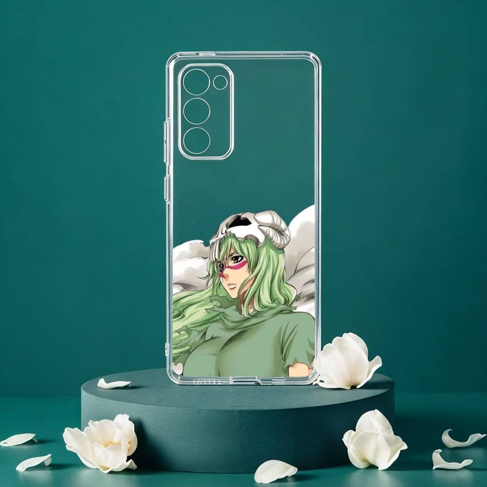 Чехол для телефона BleachS N-Nelliel-s Аниме для Samsung Galaxy S24 S25 S23 S22 S21 Plus S24 S25 Прозрачный чехол