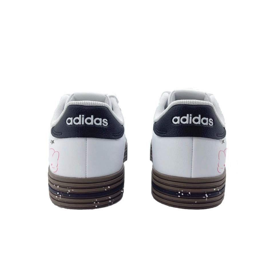Adidas Daily 4.0 Abrasion Resistant Low top Skateboard Shoes Unisex Pink JR0077(Team641-)