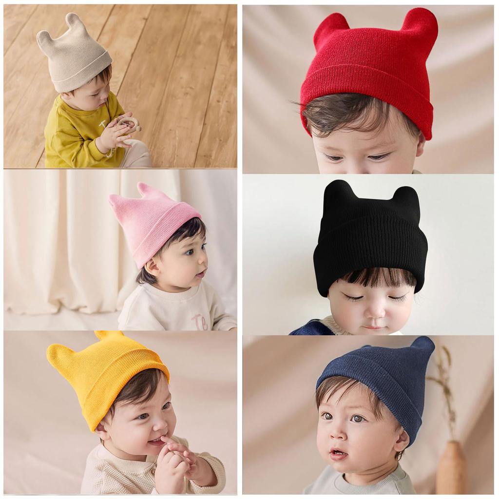 Umeloeo Baby Hat with Knitted Bear Gentle On the Windproof and Cold Perfect for and Perfect for Girls and Perfect for Baby and Head Protection Ears,