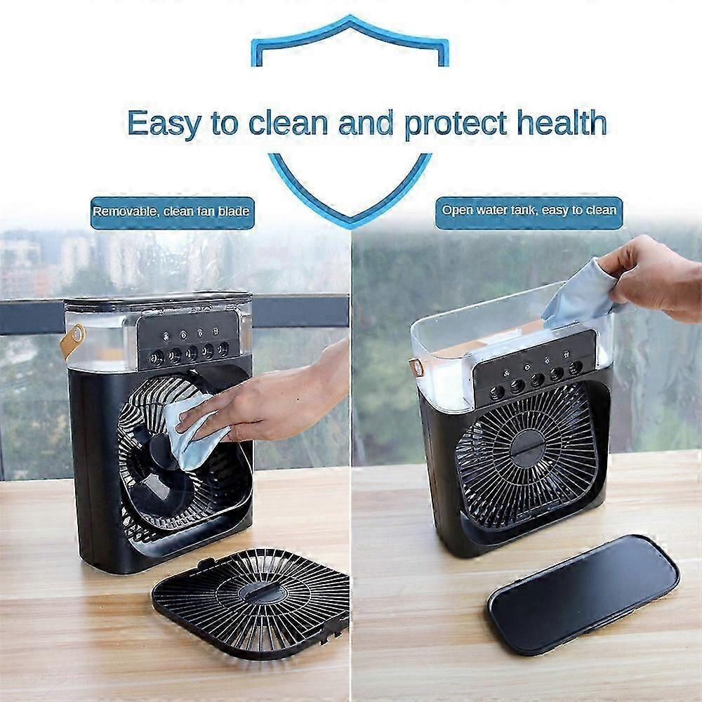 household air conditioner fan portable with humidifier
