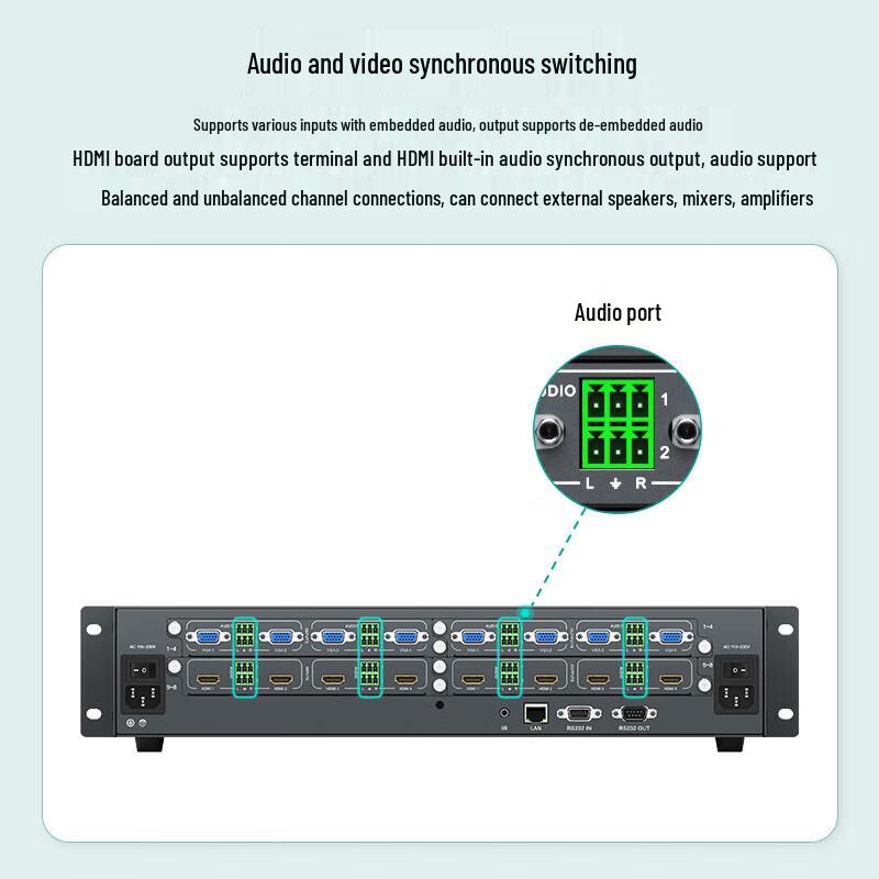 MT-viki Seamless Hybrid Matrix Switcher Chassis