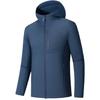 Casual Sports Simple Versatile Hooded Solid Color Warm Cotton Jacket Men Jacket 152530801-6