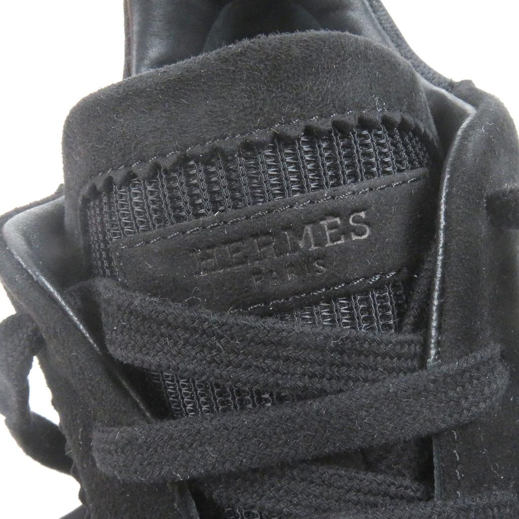 Отличные кроссовки HERMES bouncing черная сетка мужские 43 Б/У