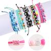 3 Pcs/Set Woven Bracelet Set Spiritual Protection Stability Wax Line Braided Colorful