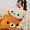 40/60 см Кавайный Плюшевый Rilakkuma Теплая Подушка для Рук Мультяшный Медведь Плюшевая Набивная Игрушка Мягкая Подушка Подарки на День Рождения для Девочек