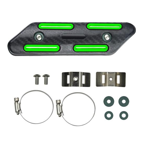 Motorcycle Exhaust Pipe Cover Anti-scalded Heat Insulation Universal Motorbike Exhaust Tube Trim Protector Shield Guard Modification Replacement Parts