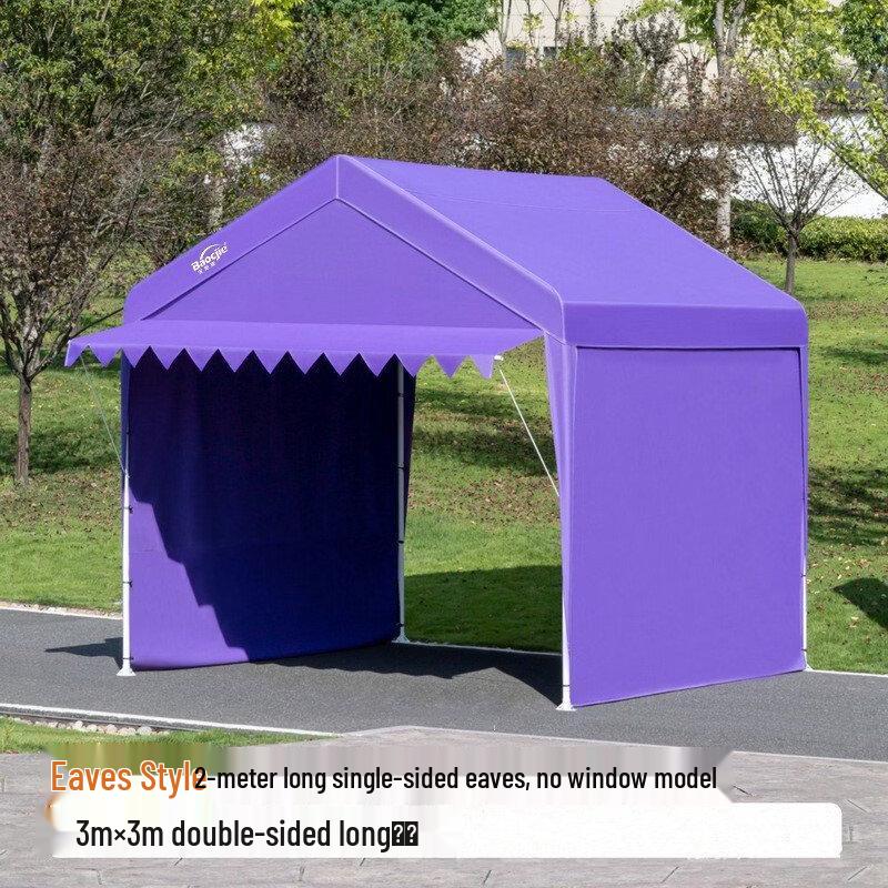 Outdoor Market Stall Canopy with Eaves