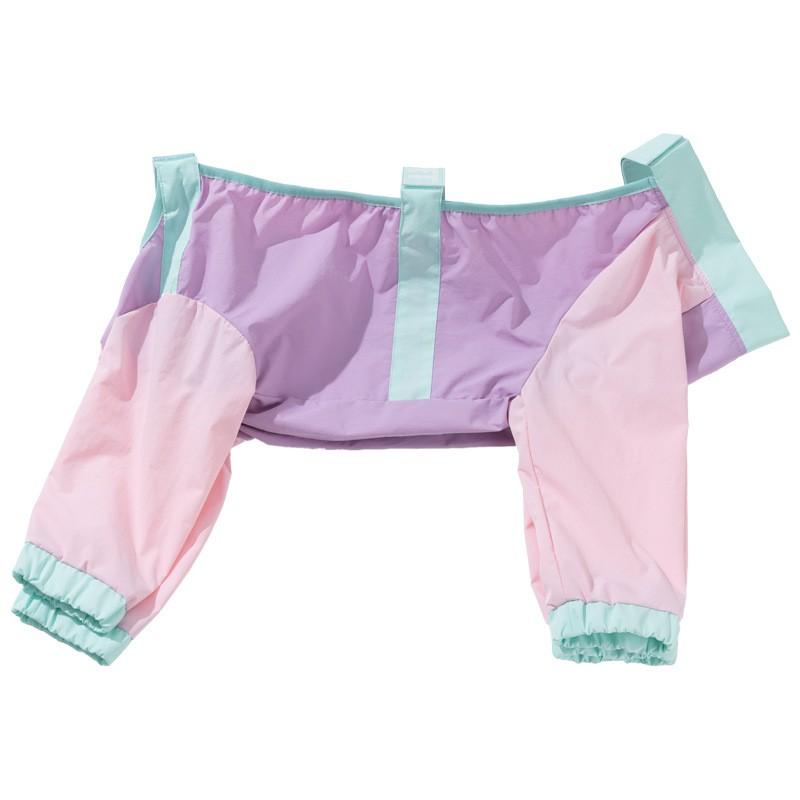 Large Dog Color Block Splicing Rainproof Pants Adjustable Non-slip Pet Clothes