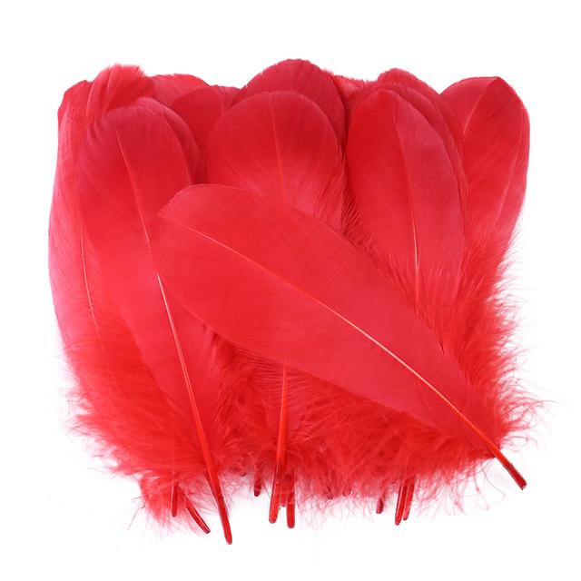 DIY 10-15 см Белые гусиные перья Для поделок Мягкие плавающие лебединые перья Изготовление украшений Свадебные аксессуары Декорации Поделки Перья