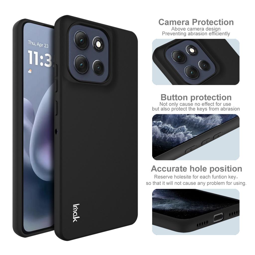 Серия IMAK UC-3 для Motorola Moto G86 Power 5G Чехол Матовый Не оставляющий отпечатков пальцев Мягкий TPU чехол