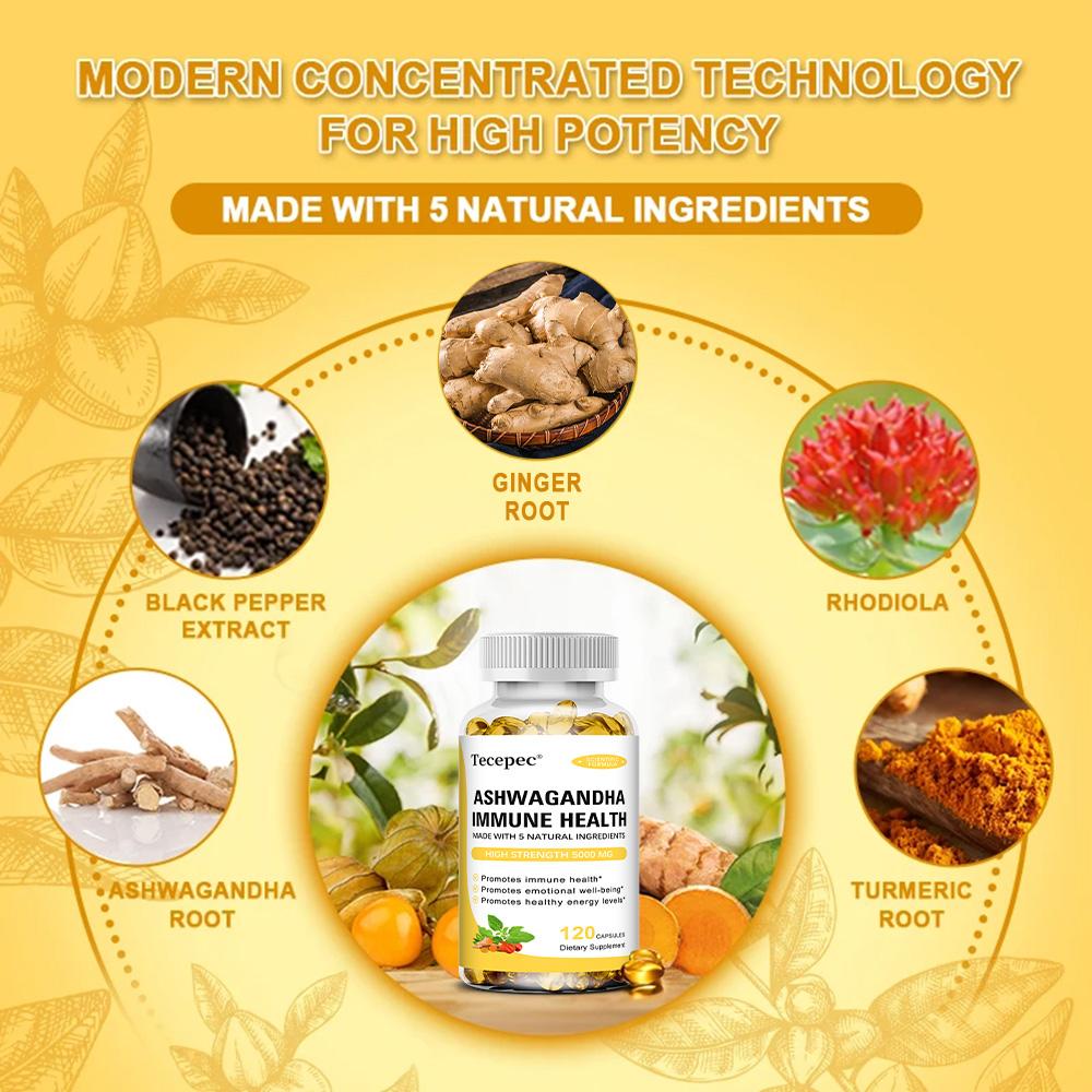 Turmeric Root Supplement, With Rhodiola Rosea Root, Ginger Root, Black Pepper Extract