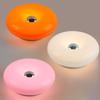 Plastic Donut Wall Lamp Modern Touch Switch Lamp Tricolor Lighting LED Ambient Light  Bedside