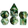 DND Game Dice 7pcs Polyhedral Double Colors Dice with Tube for D&D RPG Party Entertainment Game Supplies