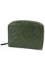 Bifold Wallet Genuine Leather Green [Dakota] Women's DA-30650-50