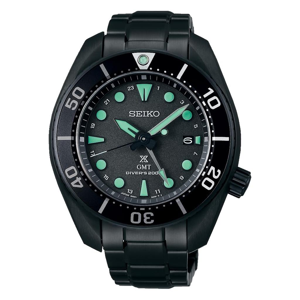 Seiko Watch Prospex The Black Series Diver Scuba Watch SBPK007 Black Men's