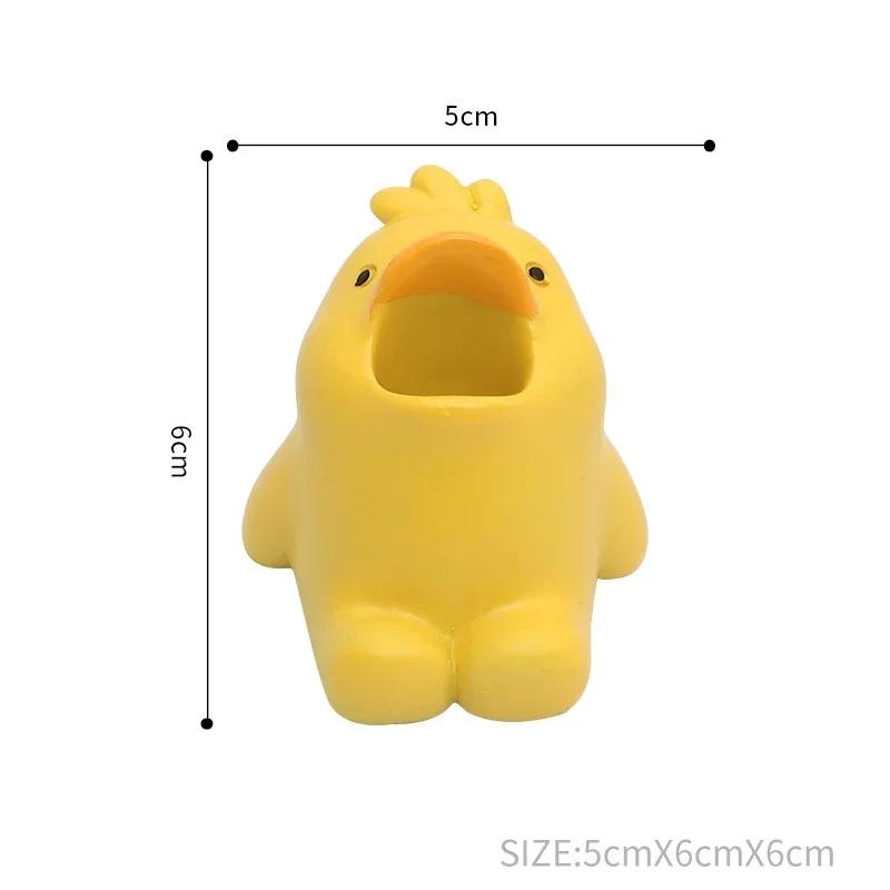 Держатель для зубных щеток с мультяшными животными, милый корги, акула, подставка для хранения, щетка для макияжа, канцелярские принадлежности, органайзер для столешницы, украшение для ванной комнаты