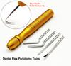 1 Set Replaceble Dental Flex Periotome Power Tooth Extraction Set Nickel Titanium Tip Flexible Periodontal Instruments