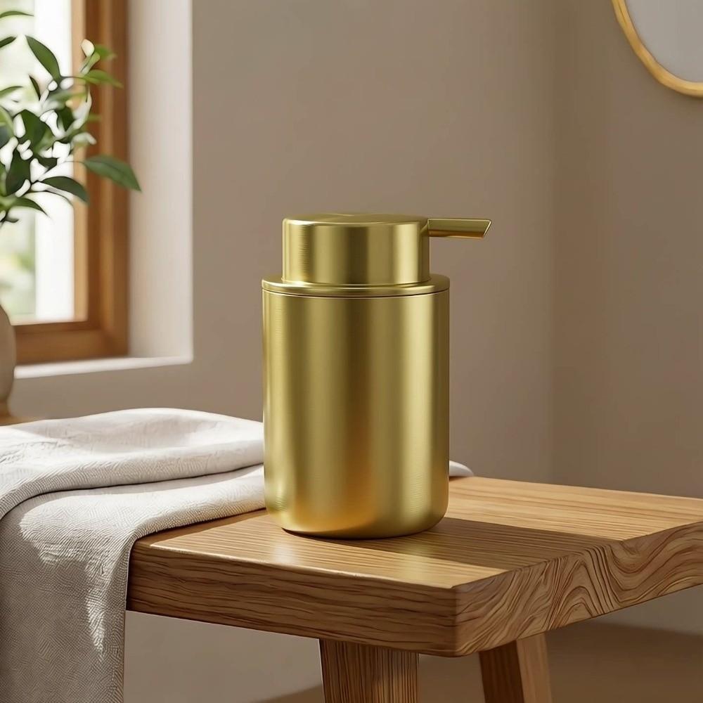 160ml Stainless Steel Soap Dispenser Leakproof Lotion Dispenser Soap Lotion Bottle Bathroom
