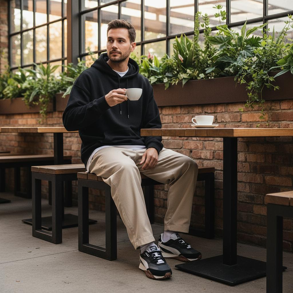 Puma Blktop Rider Neo Vintage Удобные Универсальные Прочные Низкие Повседневные Кроссовки Унисекс Черный Серый Белый 39315106